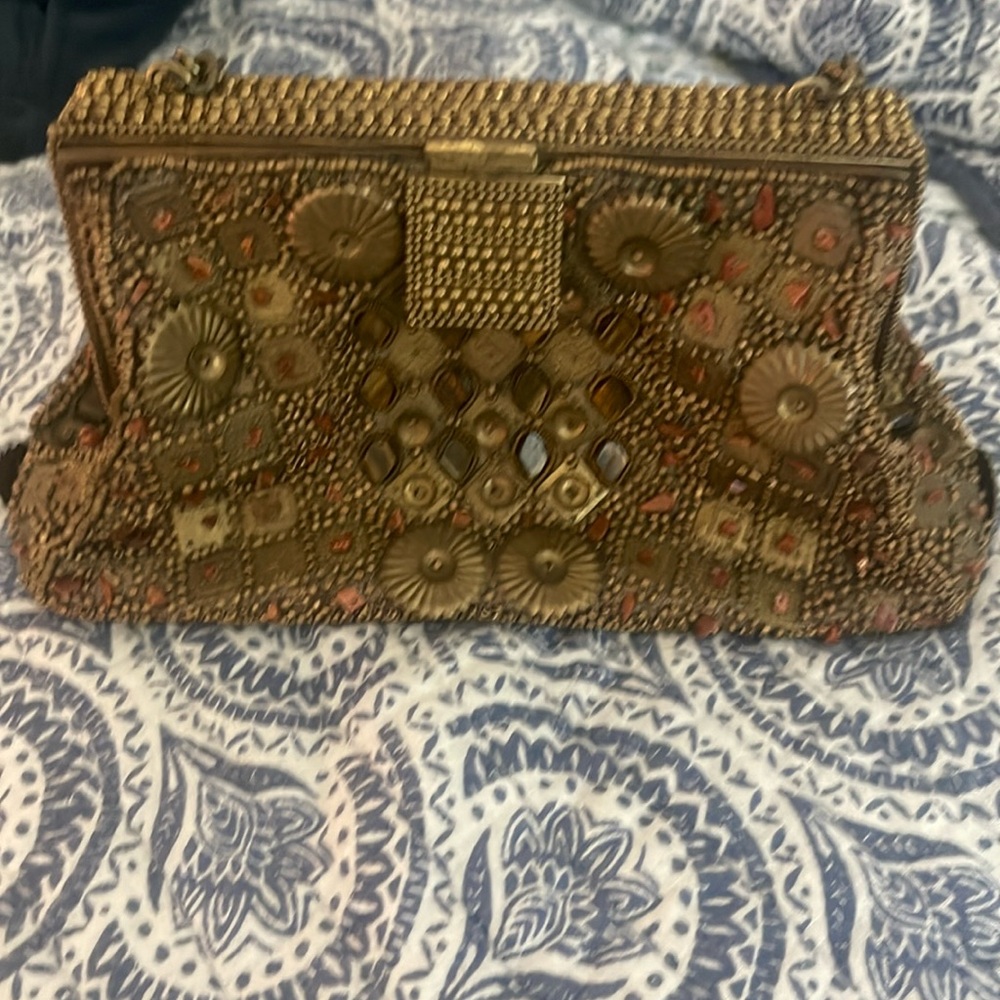 Small beaded handbag